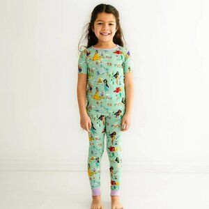 NWT!  Little Sleepies Disney Princess Dreams Short Sleeve Pajama Set 12-18 Mos